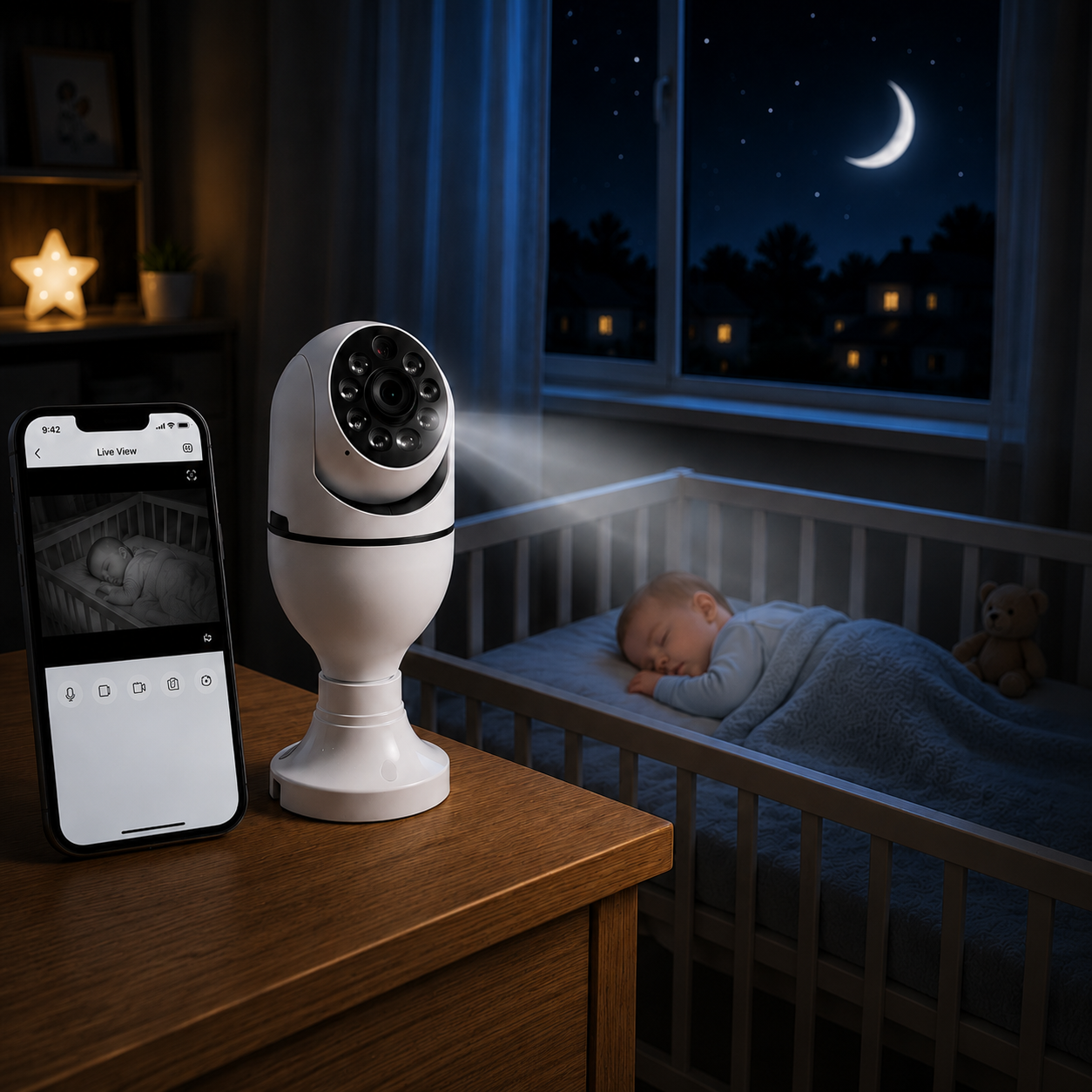 Camara Seguirdad 360 HD