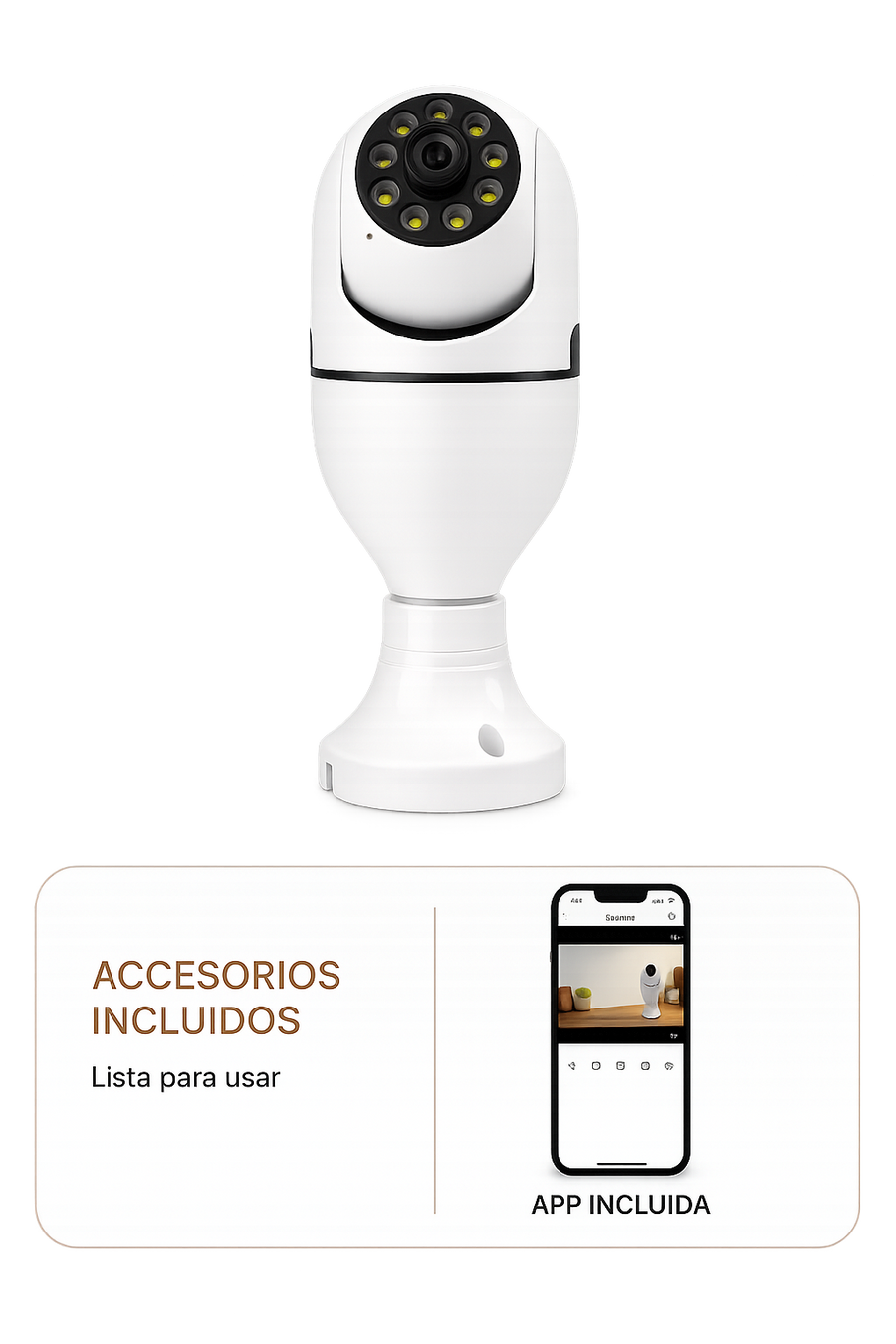 Camara Seguirdad 360 HD